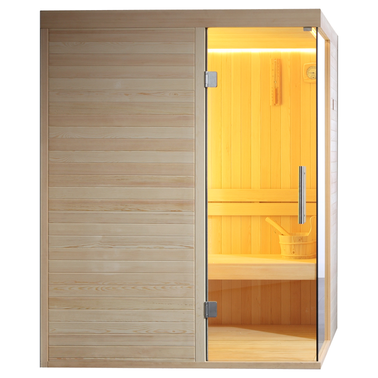 Finse Sauna Pijnboom | 120x120 | 6kW Vega | R6359P