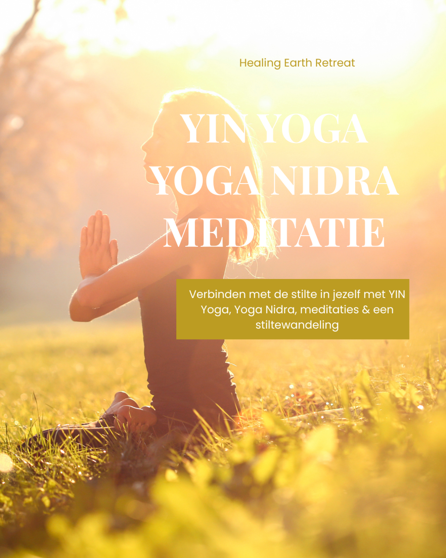 Yin yoga retraite